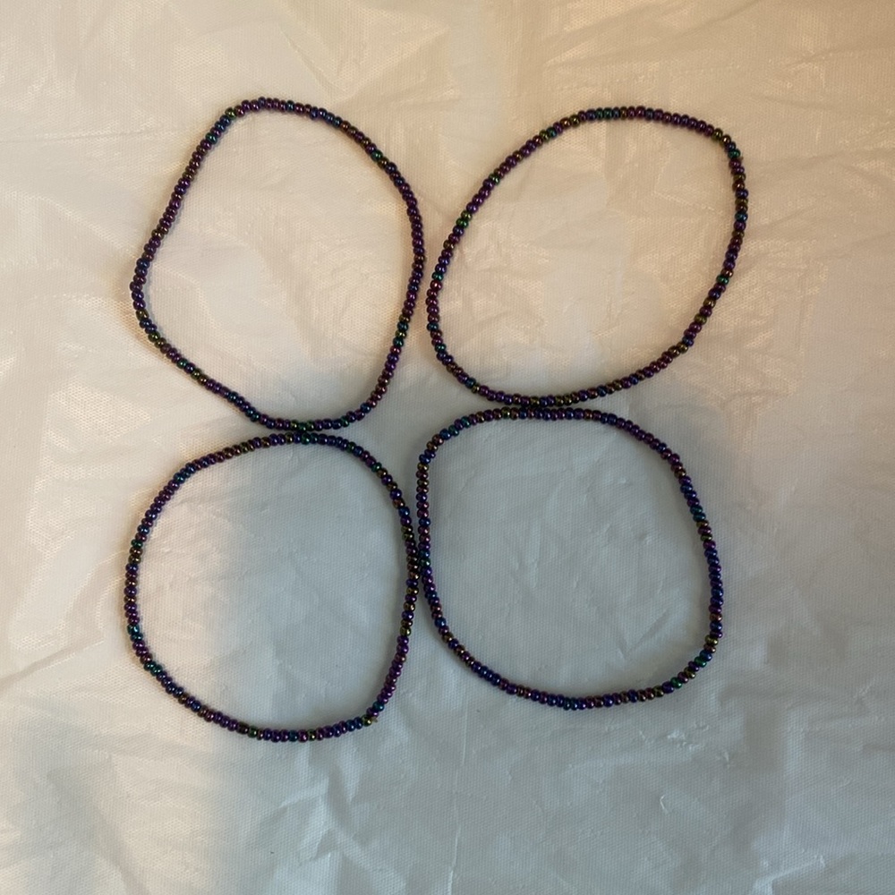 Beaded bracelet stack - Picture 2 of 3